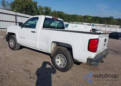 2015 Chevrolet Silverado 1500 Wt z USA, uszkodzony, nr VIN 1GCNCPEH8FZ429900